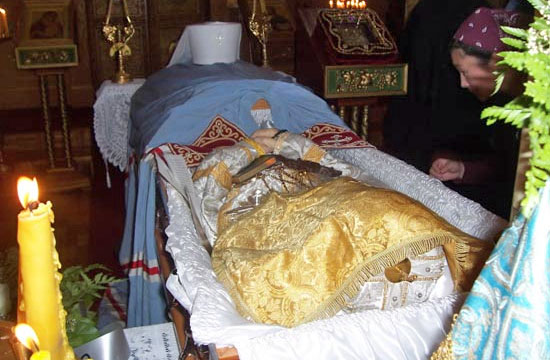 Гроб митрополита Виталия.